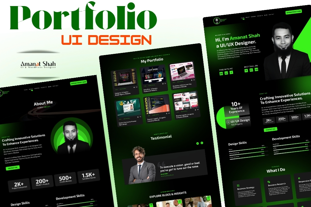Portfolio Website Template