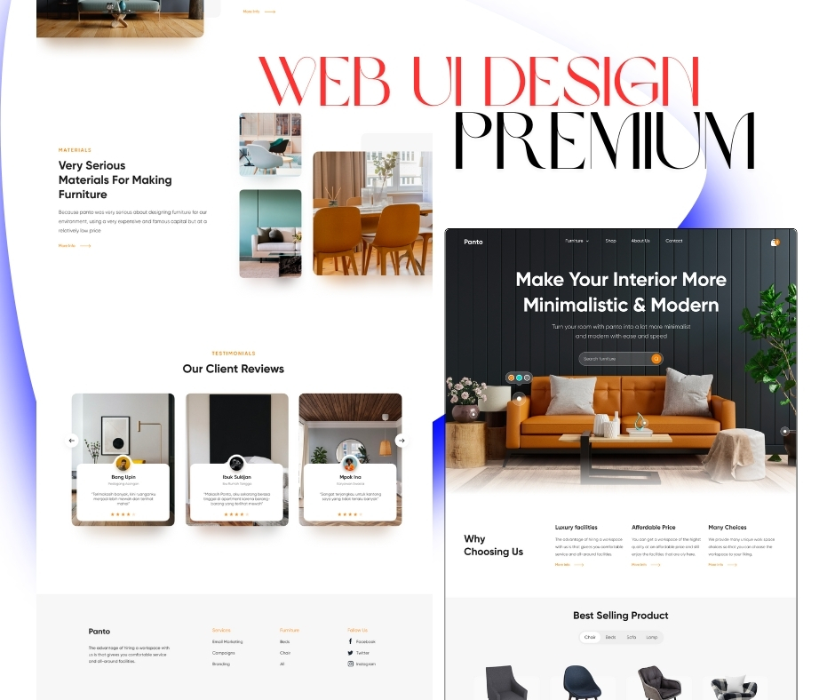 Furniture Website Template